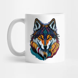 Lucky Rainbow Fox Mug